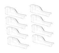 UKCOCO Lot De 8 Protège-brosses à Dents Électriques Réutilisables, Capuchons De Protection en Plastique Léger, Voyage Et Camping, Accessoire Hygiène Dentaire Portable pour Adultes Et Garçon Et Filles