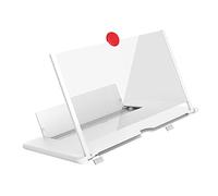 UKCOCO Loupe D’écran Léger pour Téléphone Portable, Agrandisseur Vidéo Coulissant, sans Utilisation des Mains Nouvelles Couleur Aléatoire pour Lire des Livres