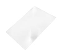 UKCOCO Loupe de Lecture Fresnel Ultra-Mince 260X180 MM, Lentille Optique Carrée Haute Définition pour Personnes Âgées, Feuille Grossissante Portable pour Livres, Journaux et Smartphones