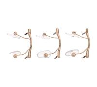 UKCOCO Lunettes pont nasal 3 pièces en acrylique, plaquettes nasales souples antidérapantes pour eyewear repair et maintenance