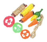 UKCOCO Mâcher en Bois pour Lapins et Cochons d'Inde, Set 1 Pièce, Matériau Sûr, Adapté pour Cage Intérieure, de Dentition pour Petits Animaux