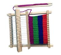 UKCOCO Machine à Tricoter DIY pour Garçon Fille Éducatif Kit Tricotin Développement Intellectuel et Coordination Main Œil Adapté Garçons et Filles et Sûr Couleur Kaki