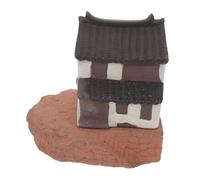 UKCOCO Maison Chinoise Miniature Modèle Vintage pour Micro-Paysage Décoration De Jardin Ornement Aquarium Figurine De Bonsaï