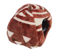 UKCOCO Maison Hamster Douillette XL pour Petits Rongeurs Nid Chauffant et Hamac Douillet Accessoire Cage pour Hamster Rat Furet et Chinchilla Doublure Confortable et Isolante