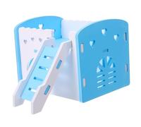 UKCOCO Maison pour Hamster en PVC Résistante Cachette Délicate Et Solide Taille Unique pour Hamsters Et Cochons d'Inde pour Animaux De Compagnie Environnement De Vie Confortable