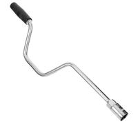 UKCOCO Manivelle de Cric en Acier Galvanisé 50 Cm, Accessoire Manuel pour Stabilisateur de Camping-Car et Remorque, Outil de Levage Polyvalent pour Vérin de Stationnement Extérieur