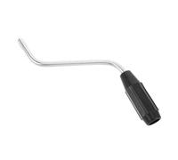 UKCOCO Manivelle de Presse à Pâtes en Acier Inoxydable Argenté, Poignée de Rechange pour Machine à Nouilles, Design Ergonomique Cuisine Maison et Restaurants