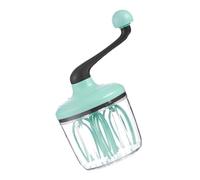 UKCOCO Manuel à Œufs Multifonction Batteur à Main Ergonomique pour Cuisine Mélangeur Crème et Blancs Dœufs Outil Pratique et Facile à Nettoyer pour Usage Domestique