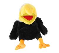 UKCOCO Marionnette à Main Hibou Peluche Interactive Doux et Léger pour Jeu de Rôle et Narration Marionnette Animale pour Garçon Fille