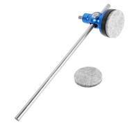 UKCOCO Marteau Pédale Grosse Caisse Double Face Alliage Bleu Accessoire Batterie pour Pratique et Performance