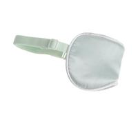 UKCOCO Masque de Sommeil Bébé Taille Bébé en Soie Verte Lavable Doux Occultant pour Siestes Protection Solaire -Né Confortable Garçon Filles