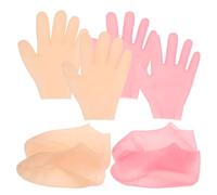 UKCOCO Masques Exfoliants Pieds en Silicone pour Soin Profond, Hydratation et Relaxation Fatigue, Adaptés pour Usage à Domicile et Centres de Massage des Pieds