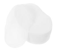 UKCOCO Masques Yeux en Papier Non Tissé 1000 Pièces, Usage Unique, Ovales, 100% Coton Pur, Blanc, Soin Contour des Yeux Hydratant et Embellissant, pour Domicile et Voyage