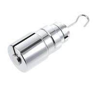 UKCOCO Masses à Fentes en Fer 200g 2x50g 2x20g 10g Kit D’équilibrage pour Expériences Scientifiques en Laboratoire, Poids Fendues Résistants la Corrosion pour Enseignement et Tests