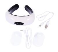 UKCOCO Masseur Cervical Intelligent sans Fil avec Électromagnétiques Appareil Chauffant pour Épaules et Cou Stimulation Circulation Sanguine Relaxant pour Bureau Voiture et