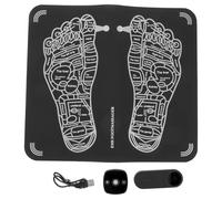 UKCOCO Masseur de Pieds Électrique Multifonction Léger en Abs et Pu 6 Techniques de Massage Imitant la Réflexologie pour Détente et Soulagement Musculaire Couleur Aléatoire