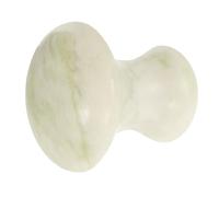 UKCOCO Masseur Facial Pierre de Jade Forme de Champignon Outil de Visage Multifonction pour Femmes et Hommes Relaxation Musculaire et Soins Du Visage avec Essentielle