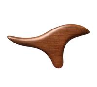 UKCOCO Masseur Traditionnel en Bois pour Pieds Stimulation des Méridiens et Amélioration Circulation, Outil de Massage Manuel pour Détente et Réflexologie Plantaire