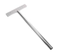 UKCOCO Mât de Guidage Extérieur Rétractable pour Événements Support de Panneau en Acier Inoxydable Tige Portable pour Réunions et Accueils Installation Facile Solide et Pratique