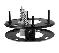 UKCOCO Mécanisme D'inclinaison de Rechange pour Bac à Shampoing de Salon Joints en Caoutchouc, Réglable en Hauteur, Compatible Cuvette Céramique, Accessoire Robuste pour Fauteuil