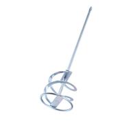 UKCOCO Mélangeur à Plâtre, Mélangeur de Peinture Portable en Acier Galvanisé, Tige de Mélange de Ciment X11,3 Cm, Compatible Grout et Drywall Mud, pour Finitions Murales et Projets