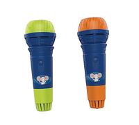 UKCOCO Microphone Simulé pour Garçon Fille Éducatif Stimule la Créativité et Expression Musicale Couleurs Aléatoires pour Petits Chanteurs et Announceurs Couleur Couleur Aléatoire