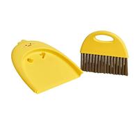 UKCOCO Mini Balai et Pelle à Poussière de Bureau Kit de Nettoyage Compact pour Bureau et Ordinateur pour Poussière Poils Animaux et Clavier Facile à Transporter