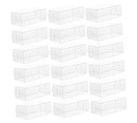 UKCOCO Mini Boîte de Présentation Transparente en PVC pour Voitures Jouets, Garçon et Filles, Format 30x40x82 Mm, Épaisseur 3,5 Mm, Rangement et Exposition, 120 Pièces, Usage Quotidien