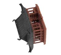 UKCOCO Miniature Pavillon Zen Chinois Décor Jardin Japonais Accessoires Bonsaï Micro Paysage pour Bureau Salon