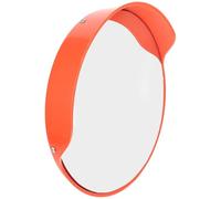 UKCOCO Miroir D'angle Convexe 30 Cm en PC Résistant aux Températures Extrêmes, Miroir de Sécurité pour Parking Intérieur et Extérieur, Rétroviseur de Circulation pour Allée, Usine et