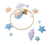 UKCOCO Mobile pour Berceau en Feutre pour Bébé Décoration Suspendue en Colorées Pendentif Chic Jouet de Lit pour Chambre d'Garçon et Fête et Décoration Murale