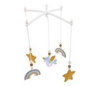 UKCOCO Mobile pour Berceau Feutre pour Garçon Fille Fille et Garçon Hochet Suspendu Support Mobile Durable et Flexible pour Entraînement de Attention et Stimulation Auditive Cadeau