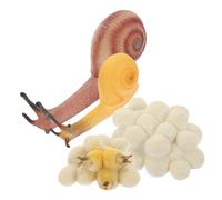 UKCOCO Modèle Cycle de Croissance Escargot Éducatif Interactif Créatif pour Garçon Fille Figurine Réaliste pour Apprentissage Cognitif et Découverte Naturelle