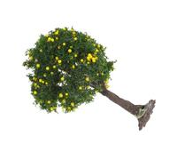 UKCOCO Modèle d'arbre Paysager Artisanat Matériel Modèle De Chemin De Fer Dioramas Noël Pin Arbre Modèle Végétation Bâtiment Scène Oeuvre d'arbre Petit Cyprès Figurines D'arbres Plastique