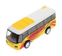 UKCOCO Modèle de Bus Alliage de Bus Réaliste pour Garçon Fille à Tirer Éducatif et Pratique pour Garçons et Filles