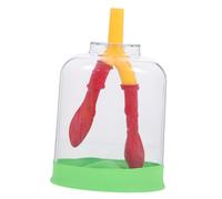 UKCOCO Modèle de Poumons Humains pour Enseignement et Recherche Scientifique Simulation de Mouvement Du Diaphragme Portable et Léger Matériel Expérimentation Pulmonaire Couleur Aléatoire