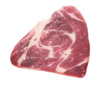 UKCOCO Modèle de Tranche de Bœuf Artificielle Réaliste de Cuisine Décoratif pour Restaurant Maison et Centre Petite Modèle Alimentaire Factice Sûr et Vif Unique