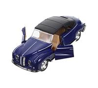 UKCOCO modèle de Voiture Classique joyau modèles de Voitures Classiques Ancien rétro Ton Figurine Tableau de Bord modèle de Voiture Domestique Cars Alliage Blue