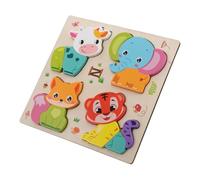 UKCOCO Montessori pour Jeu de Sensory pour Développement Cognitif et Compétences Motrices Fines Renard Tigre