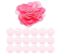 UKCOCO Morceaux De Coquillages Ronds 5 Cm 100 Pièces Pour Fabrication De Pendentifs Et Décoration Carillons Vacances Et Enterrement De Vie De Jeune Fille
