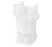 UKCOCO Moule 3D en Forme de Cerf, Moule en Résine Époxy Silicone DIY pour Décoration Intérieure, Blanc, 8,9 X 6,9 X 4,5 Cm