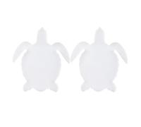 UKCOCO Moule en Silicone Flexible 2pcs de Tortue pour Résine Époxy, Facile à Démouler, pour Loisirs Créatifs et Décoration Maison