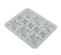 UKCOCO Moule en Silicone Gris Bleu 11 Cavités Grenouille 3d pour Chocolats, Gâteau, Pudding Moule à Décoration de Gâteaux Réutilisable, Outil de Cuisson Polyvalent pour Pâtisserie Maison