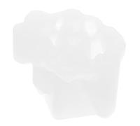 UKCOCO Moule en Silicone pour Grappes de Cristaux DIY, Facile à Nettoyer | Surface Lisse, Usage Bricolage Créatif, Blanc, pour Garçon et Filles, Décoration D’aquarium