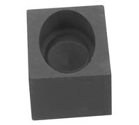 UKCOCO Moule Graphite Forme de Cœur pour Fonte de Métaux Non Ferreux Or Cuivre Zinc Résistant à Haute Température Usage Laboratoire et Éducation Scientifique