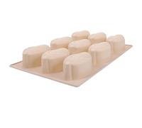 UKCOCO Moule Silicone Forme de Cavités Moule Pâtisserie Antiadhésif pour Biscuits Bonbons et Gâteaux DIY Ustensile Cuisson Flexible et Facile à Démouler Gris