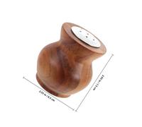 UKCOCO Moulin à Poivre Manuel en Verre Couvercle Hermétique, Grand Récipient à Épices Polyvalent pour Sel et Sucre, Bouteille D’assaisonnement pour Barbecue Cuisine en Extérieur