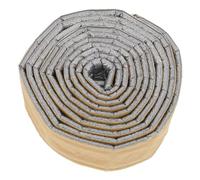 UKCOCO Moulure Murale Auto-adhésive Mousse Flexible Plinthe Décorative Grise pour Protection Angle et Décoration Intérieure Bande Adhésive Facile à Poser sans Colle