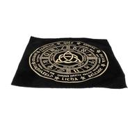 UKCOCO Nappe de Tarot Douce et Souple Microfibre Tapis de Divination à Motifs Zodiacaux pour Lecture et Décoration Surface Lisse et Tissée Accessoire pour Parties et Rituels