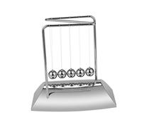UKCOCO Newton's Cradle Décor Z Forme de Z Pendule Cinétique Éducatif pour Bureau Scientifique pour Garçon Fille Modèle Équilibre Dynamique